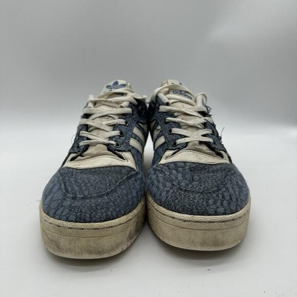 Mens Size 10 Adidas Originals Rivalry Low Snake Jaquard Pack Crew Blue L IE4871 - Picture 2 of 7